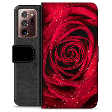 Samsung Galaxy Note20 Ultra Premium Wallet Case - Rose