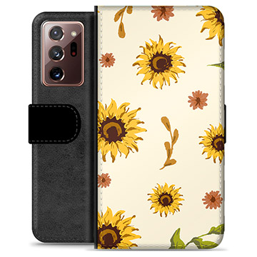 Samsung Galaxy Note20 Ultra Premium Wallet Case - Sunflower