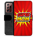 Samsung Galaxy Note20 Ultra Premium Wallet Case - Super Mom