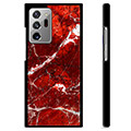 Samsung Galaxy Note20 Ultra Protective Cover - Red Marble