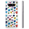 Samsung Galaxy Note8 TPU Case - Hearts