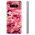 Samsung Galaxy Note8 TPU Case - Pink Camouflage