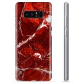 Samsung Galaxy Note8 TPU Case - Red Marble