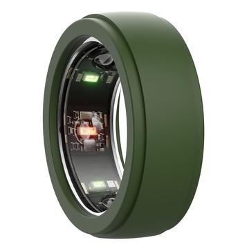 Samsung Galaxy Ring Anti-Scratch Silicone Case - Size: 6/7/8/9 - Blackish Green