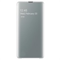 Samsung Galaxy S10+ Clear View Cover EF-ZG975CWEGWW - White