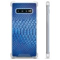 Samsung Galaxy S10 Hybrid Case - Leather