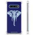 Samsung Galaxy S10+ Hybrid Case - Elephant