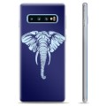 Samsung Galaxy S10+ TPU Case - Elephant