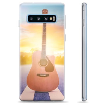 Samsung Galaxy S10+ TPU Case - Guitar