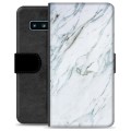 Samsung Galaxy S10+ Premium Wallet Case - Marble