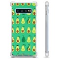 Samsung Galaxy S10 Hybrid Case - Avocado Pattern