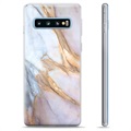 Samsung Galaxy S10+ TPU Case - Elegant Marble