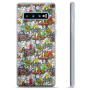 Samsung Galaxy S10+ TPU Case - Graffiti