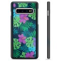 Samsung Galaxy S10 Protective Cover - Tropical Flower