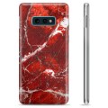 Samsung Galaxy S10e TPU Case - Red Marble