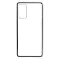 Samsung Galaxy S20 FE Magnetic Case with Tempered Glass - Silver