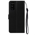 Samsung Galaxy S20 FE Premium Wallet Case with Magnetic Closure - Black