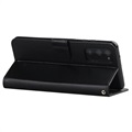 Samsung Galaxy S20 FE Premium Wallet Case with Magnetic Closure - Black