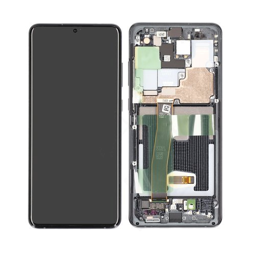 kwaad hebben zich vergist schakelaar Samsung Galaxy S20 Ultra 5G Front Cover & LCD Display GH82-22271A