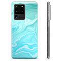 Samsung Galaxy S20 Ultra TPU Case - Blue Marble