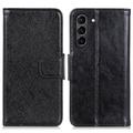 Samsung Galaxy S21 FE 5G Elegant Series Wallet Case - Black