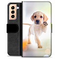 Samsung Galaxy S21+ 5G Premium Wallet Case - Dog