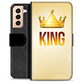 Samsung Galaxy S21+ 5G Premium Wallet Case - King