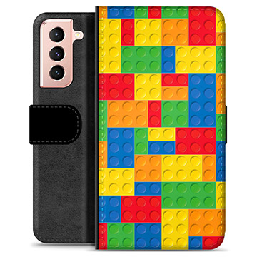 Samsung Galaxy S21 5G Premium Wallet Case - Blocks