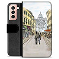 Samsung Galaxy S21 5G Premium Wallet Case - Italy Street