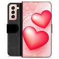 Samsung Galaxy S21 5G Premium Wallet Case - Love