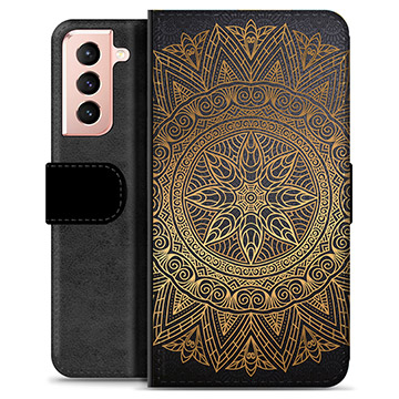 Samsung Galaxy S21 5G Premium Wallet Case - Mandala