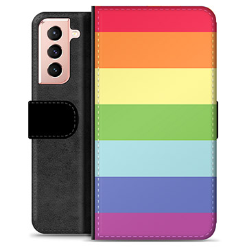 Samsung Galaxy S21 5G Premium Wallet Case - Pride