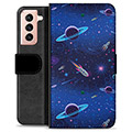 Samsung Galaxy S21 5G Premium Wallet Case - Universe