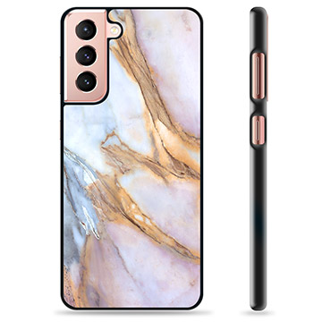 Samsung Galaxy S21 5G Protective Cover - Elegant Marble