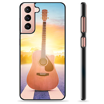 Samsung Galaxy S21 5G Protective Cover - Guitar
