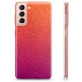 Samsung Galaxy S21 5G TPU Case - Ombre Leather