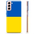Samsung Galaxy S21 5G TPU Case Ukrainian Flag - Yellow and Light Blue