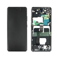 Samsung Galaxy S21 Ultra 5G Front Cover & LCD Display GH82-26035A - Black