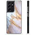 Samsung Galaxy S21 Ultra 5G Protective Cover - Elegant Marble