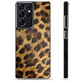 Samsung Galaxy S21 Ultra 5G Protective Cover - Leopard