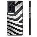 Samsung Galaxy S21 Ultra 5G Protective Cover - Zebra