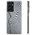 Samsung Galaxy S21 Ultra 5G TPU Case - Mesmerizing Zebra