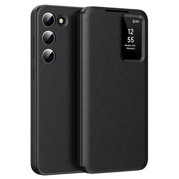 Samsung Galaxy S22 5G Smart Clear View Flip Case with Card Slot
