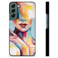 Samsung Galaxy S22+ 5G Protective Cover - Abstract Portrait