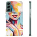 Samsung Galaxy S22+ 5G TPU Case - Abstract Portrait