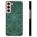 Samsung Galaxy S22 5G Protective Cover - Green Mandala