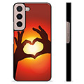 Samsung Galaxy S22 5G Protective Cover - Heart Silhouette