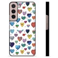 Samsung Galaxy S22 5G Protective Cover - Hearts