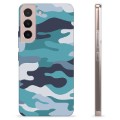 Samsung Galaxy S22 5G TPU Case - Blue Camouflage