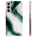 Samsung Galaxy S22 5G TPU Case - Emerald Marble